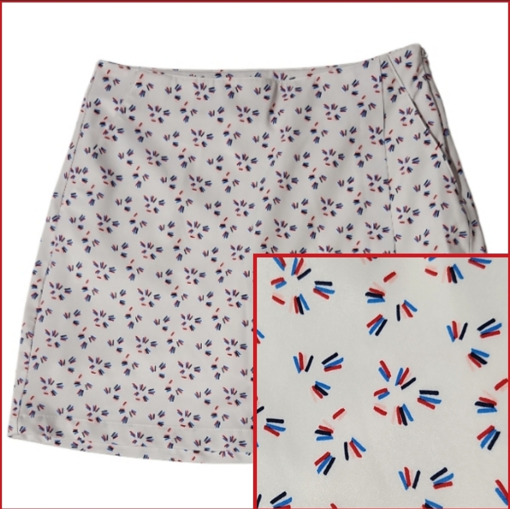 Lady Hagen Womens Americana Faux Wrap Skort (2)